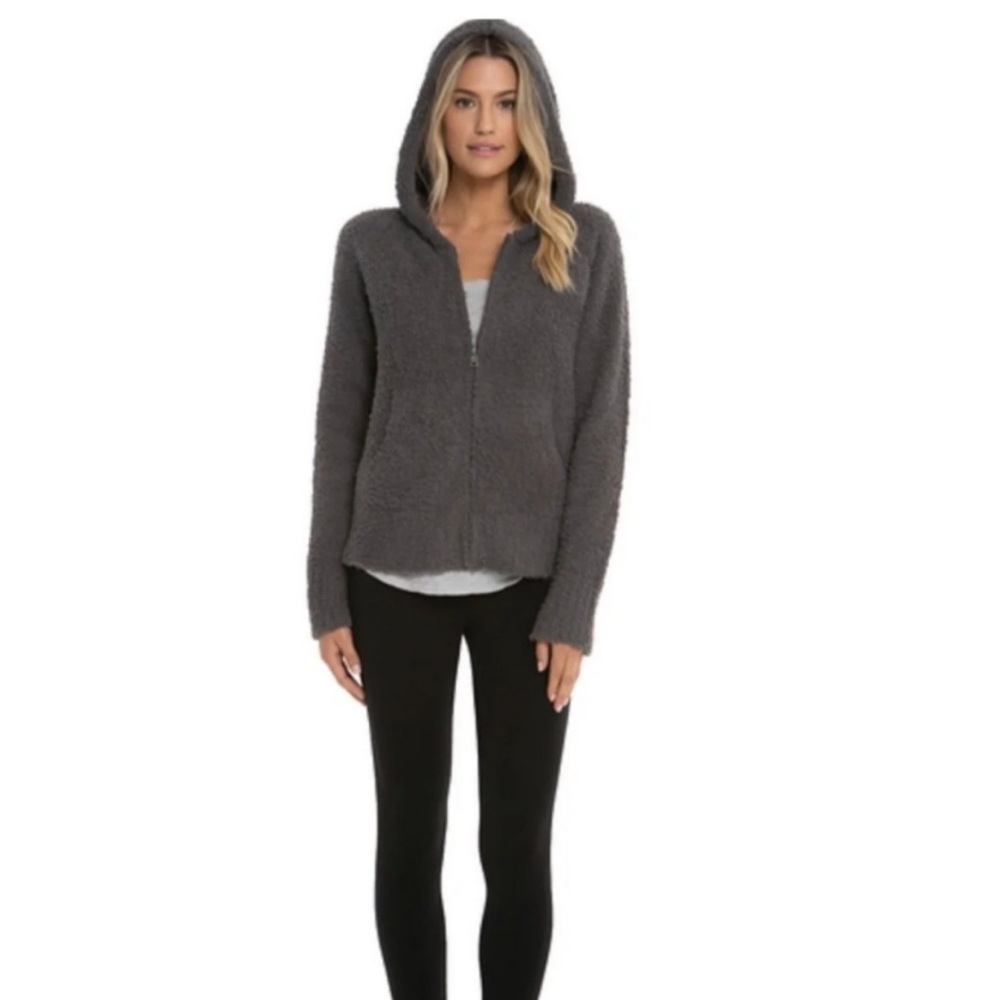 Barefoot Dreams Cozychic Full Zip Jacket- S